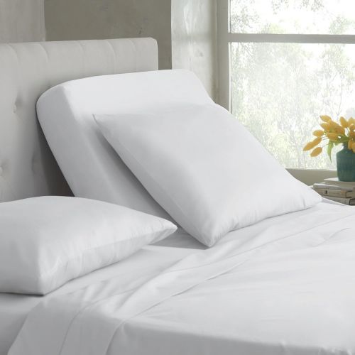  Modern Living Organic Split King Sheet Set White