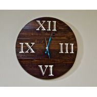 ModernCajun Rustic Wooden Clock - Made of Reclaimed Pallet Wood