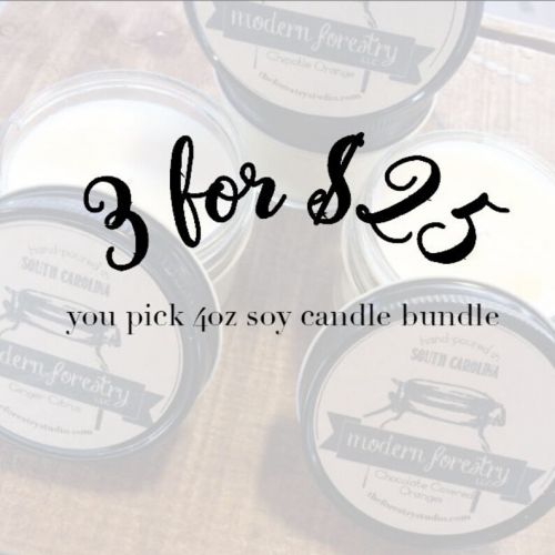  ModernForestry Candle Bundle, Soy Candles Handmade, Top Selling Items, Gratitude Jar, Be More Chill, Wholesale Sampler, Mason Candle.