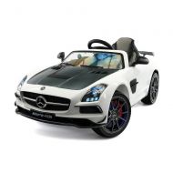 Moderno Kids Mercedes SLS AMG Final Edition 12V Kids Ride-On Car with Parental Remote - White