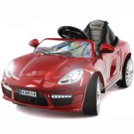 Moderno Kids 2019 Kids Car Ride On Toy Car 12V Battery Powered with Dining Table, Leather Seat, Remote