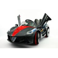 Moderno Kids Spider GT Kids 12V Ride-On Car with RC Parental Remote | Carbon Black