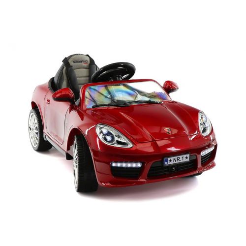  Moderno Kids 2018 Kiddie Roadster 12V Battery Powered Led Wheels Kids Electric Ride-On Car with RC Parental Remote | Cherry Red