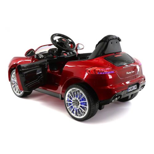  Moderno Kids 2018 Kiddie Roadster 12V Battery Powered Led Wheels Kids Electric Ride-On Car with RC Parental Remote | Cherry Red