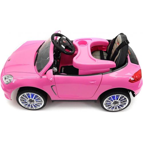  토마스와친구들 기차 장난감Moderno Kids Kiddie Roadster Children Ride-On Car with R/C Parental Remote 12V Battery Power LED Wheels Lights + 5 Point Seat Belt + MP3 Music Player + Baby Tray Table + Rubber Flo