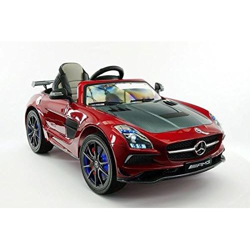  Moderno Kids LICENSED MERCEDES SLS AMG FINAL EDITION 12V Kids Ride-On Car MP3+MP4 Color LCD Battery Powered RC Parental Remote + 5 Point Safety Harness (Limited Edition)