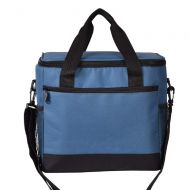 Modi One-shoulder Strap Insulated Lunch Bag Cooler Box for Men, Women,Adult,Bottle Holder for Work School Picnic (Blue)