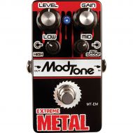 Modtone},description:The ModTone MT-EM Extreme Metal pedal is a true-bypass boutique-style effect pedal that delivers insane gain levels that go from subtle to over the top. The sp