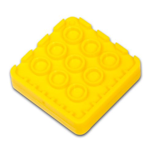  Modular Robotics Cubelets Brick Adapter (4-Pack), Yellow