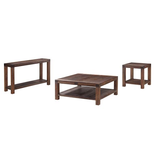  Modus Furniture 3F4121 Meadow Coffee Table, Brick Brown