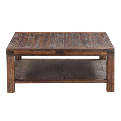  Modus Furniture 3F4121 Meadow Coffee Table, Brick Brown