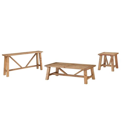  Modus Furniture 8W6821 Harby Coffee Table, Rustic Tawny