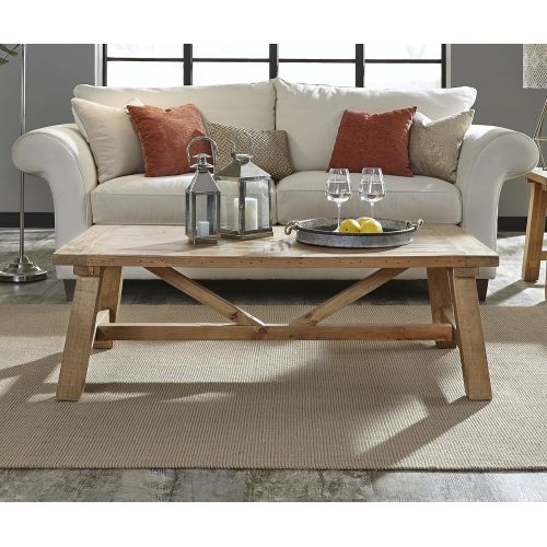  Modus Furniture 8W6821 Harby Coffee Table, Rustic Tawny