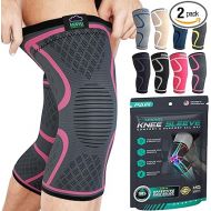 Modvel ELITE Knee Brace for Women & Men - Pair Knee Pads for Running Knee Pain, Compression Sleeve Knee Support, Workout Sports Brace for Meniscus Tear ACL & Arthritis Pain Relief, Knee Braces