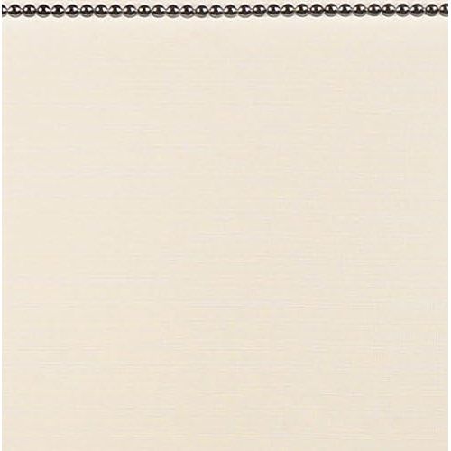  Modway Region Linen Fabric Upholstered Queen Headboard in Ivory with Nailhead Trim