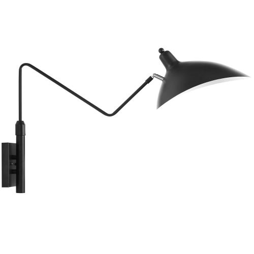  Modway View Wall Lamp, Black
