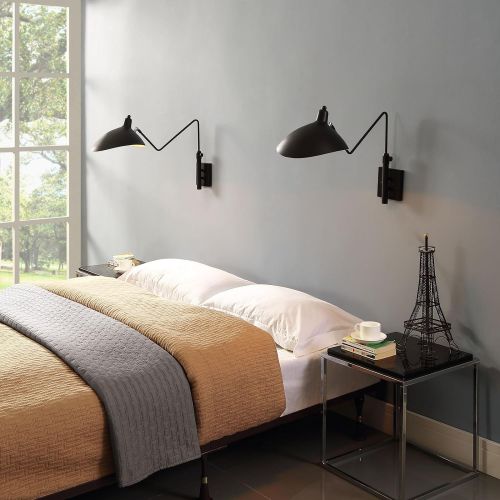  Modway View Wall Lamp, Black