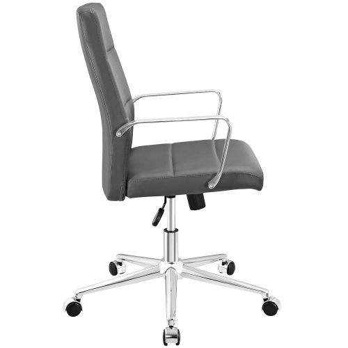  Modway Stride Mid Back Office Chair, Gray