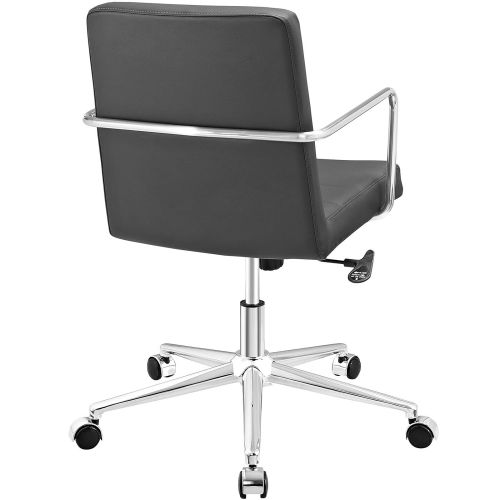  Modway Cavalier Mid Back Office Chair, Gray