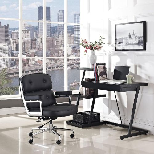  Modway Remix Office Chair in White