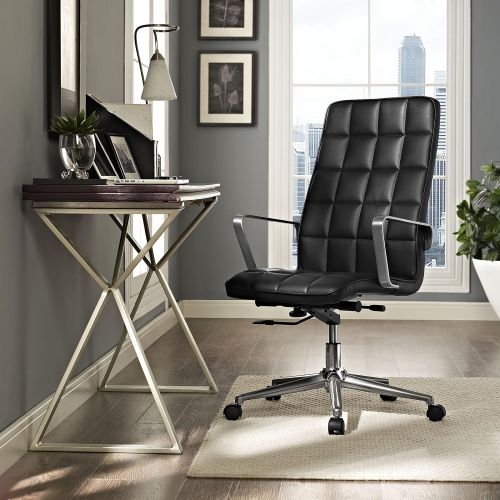  Modway EEI-2126-BLK Tile Highback Office Chair, Black