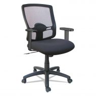 Modway Alera ALEET4017B Etros Series Mesh Mid-Back Petite Swivel/Tilt Chair, Black