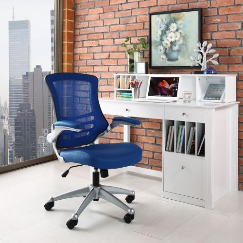  Modway Attainment Office Chair in Blue