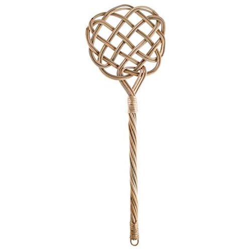  [아마존베스트]Moebelboerse Rattan Carpet Knocker Upholstery Knocker Handcrafted 76 cm