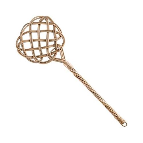  [아마존베스트]Moebelboerse Rattan Carpet Knocker Upholstery Knocker Handcrafted 76 cm