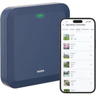 Moen 16-Zone Smart Sprinkler Controller, Wi-Fi Connectible Smart Irrigation System with Automatic Water Timer, WICNT016G1USA,Blue