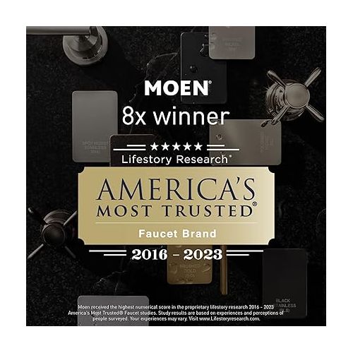  Moen Eco-Performance Brushed Nickel Detachable Handheld Shower Head with 24-Inch Slide Bar and 69-Inch Hose, 3868EPBN