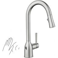 Moen 87233EWSRS Adler Single-Handle High Arc Pulldown Kitchen Faucet, Spot Resist Stainless