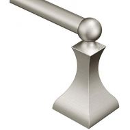 Moen DN8324BN Retreat Collection 24-Inch Bathroom Single Towel Bar, Brushed Nickel