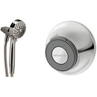 Moen 26100EP Engage Magnetix 3.5-Inch Six-Function Handheld Showerhead with 186117 Magnetix Remote Dock, Chrome