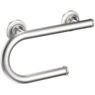 Moen CSI LR2352DCH Moen Home Care 8-Inch Grab Bar with Integrated Toilet Paper Holder, Chrome