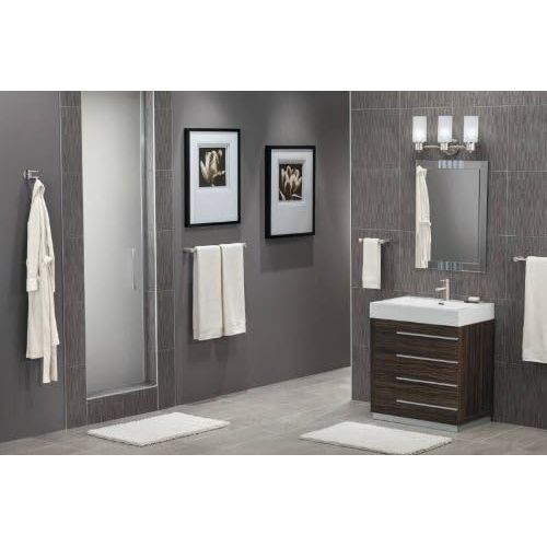  Moen YB0486BN Align 9-Inch Modern Hand Towel Bar, Brushed Nickel