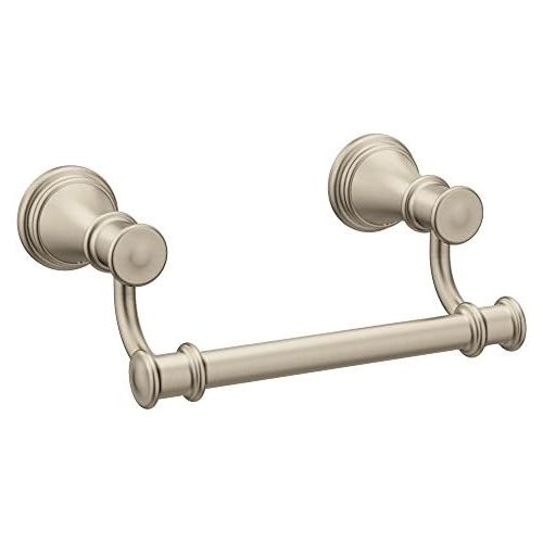  Moen YB6408BN Belfield Pivoting Toilet Paper Holder, Brushed Nickel