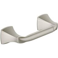 Moen YB5108BN Voss Collection Double Post Pivoting Toilet Paper Holder, Brushed Nickel