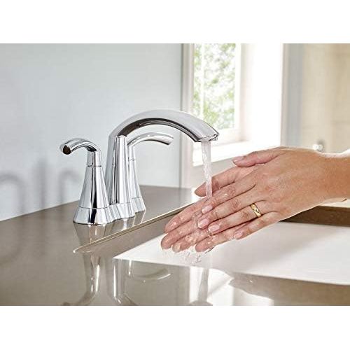  Moen 66172 Chrome two-handle bathroom faucet