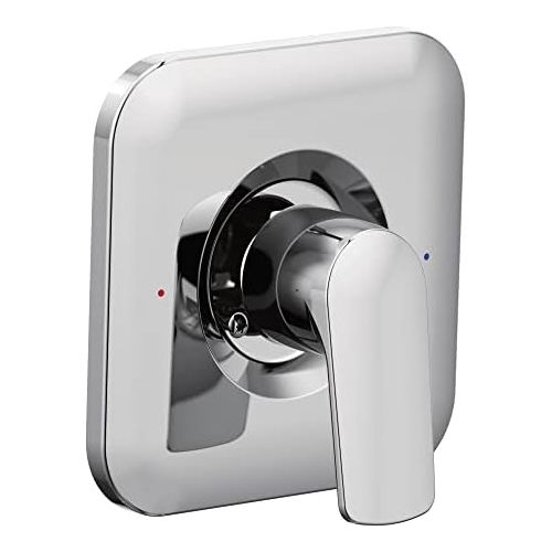  Moen T2811 Rizon Posi-Temp Pressure Balancing Modern Shower Trim Kit, Valve Required, , Chrome