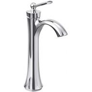 Moen 4507 Wynford One-Handle High Arc Vessel Sink Bathroom Faucet, Chrome
