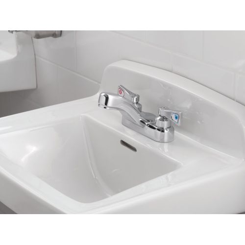  Moen 8210 Commercial M-Dura 4-Inch Centerset Lavatory Faucet 2.2 gpm, Chrome