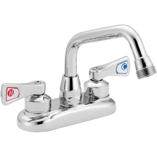  Moen 8277 Commercial M-DURA 4-Inch Centerset Utility Faucet, Chrome