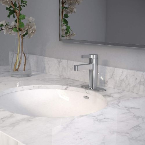  Moen 6710 Vichy One-Handle Single Hole Modern Bathroom Faucet, Chrome