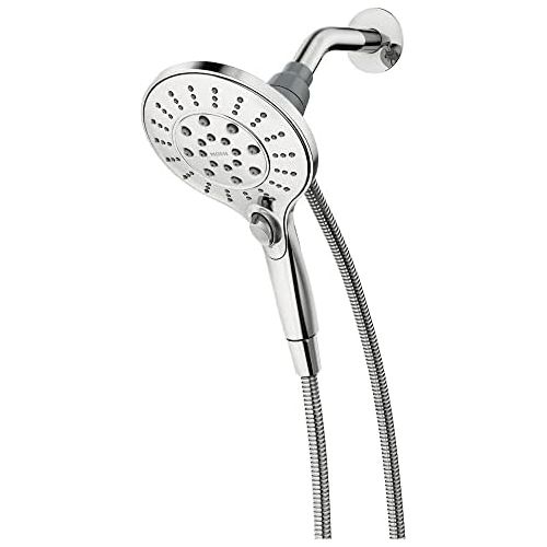  Moen 26112 Engage Magnetix Six-Function 5.5-Inch Handheld Showerhead with Magnetic Docking System, Chrome