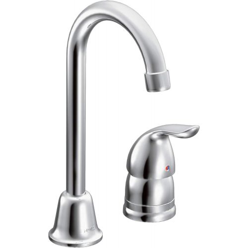  Moen 4904 Chateau One-Handle High Arc Bar Faucet, Chrome