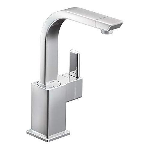  Moen S5170 90 Degree One-Handle High Arc Single Mount Bar Faucet, Chrome