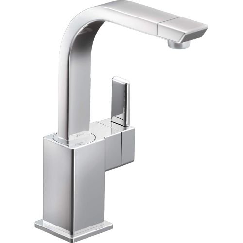  Moen S5170 90 Degree One-Handle High Arc Single Mount Bar Faucet, Chrome