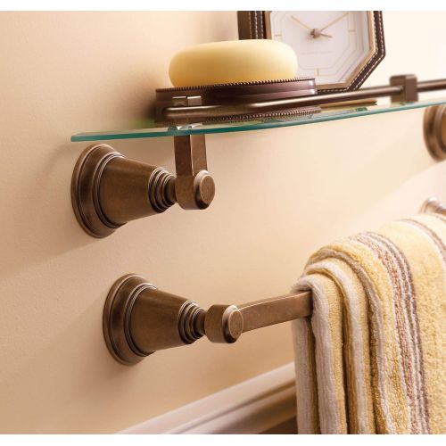  Moen YB8224ORB Rothbury 24-Inch Towel Bar, Oil Rubbed Bronze