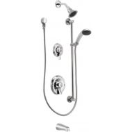 Moen T8343EP15CBN Commercial M-Dura Posi-Temp TubShower Trim, 1.5-gpm, Classic Brushed Nickel